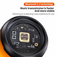 Mini Portable Wireless Speaker with LED Flash- Assorted