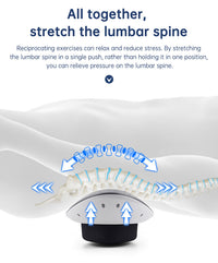 Waist Massager Lumbar Traction Inflatable Hot